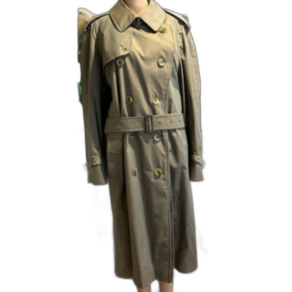 Burberry Double Breasted Trench Coat